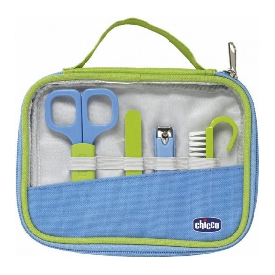 Chicco Happy Hands Il Mio Primoset Set Unghie Colore Azzurro E Verde