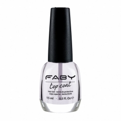 Faby Top Coat Trattamento Con Filtro Uv Per Proteggere Lo Smalto