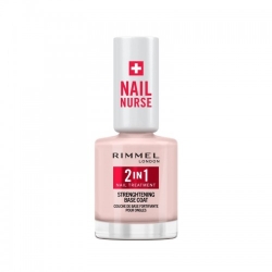Rimmel 2In1 Nail Treatment Strenghtening Base Coat Trattamento Unghie 12 Ml