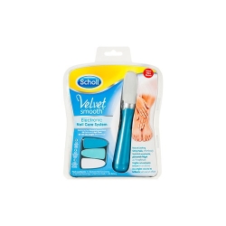 Scholl Velvet Smooth Electronic Nail Care System Kit Elettronico Per La Cura Delle Unghie