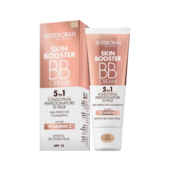 Deborah Skin Booster Bb Cream Fondotinta Perfezionatore Di Pelle N.03 Sand