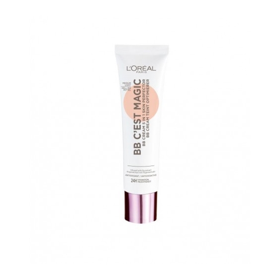 L'Oreal Paris Bb C'Est Magic Bb Cream Perfezionatrice 5 In 1 Medium Light