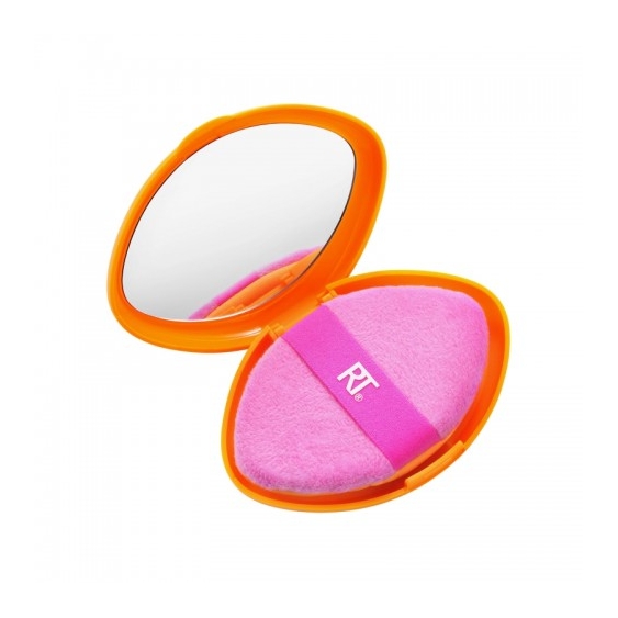 Real Techniques Miracle 2-In-1 Powder Puff + Custodia Da Viaggio