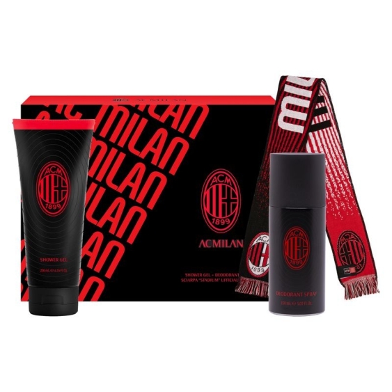 Milan Deo Spray 150 ml + Shower Gel 200 ml + Sciarpa Cofanetto