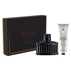 Laura Biagiotti Roma Uomo Nero Estremo Eau De Parfum Intense 125 ml + Shower Gel Cofanetto