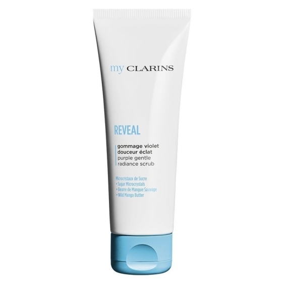 Clarins Reveal Gommage Violet Douceur Éclat Esfoliante Viso E Labbra 50 ml