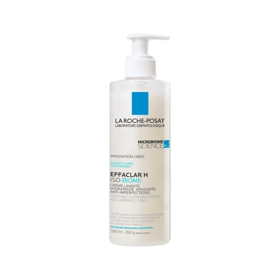 La Roche Posay Effaclar H Iso Biome Crema Detergente Anti-Imperfezioni 200 ml