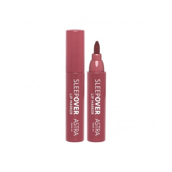 Astra Sleepover Lip Marker Pennarello Overlining Labbra - 06 Overnight
