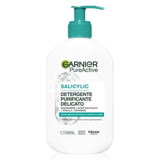 Garnier Salicylic Detergente Purificante Delicato 250 ml