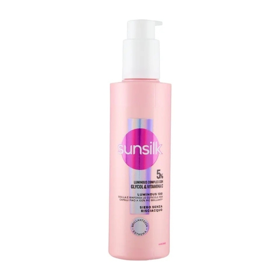 Sunsilk Luminous 100 Siero Senza Risciacquo Brillantezza Estrema 200 ml