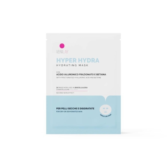 Veralab Hyper Hydra Maschera Viso Idratante In Tessuto