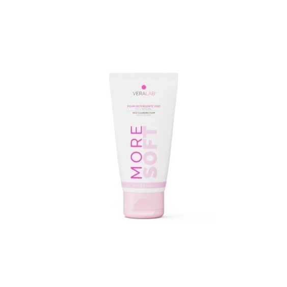 Veralab More Soft Foam Detergente Viso Pelli Sensibili Travel Size 150 ml