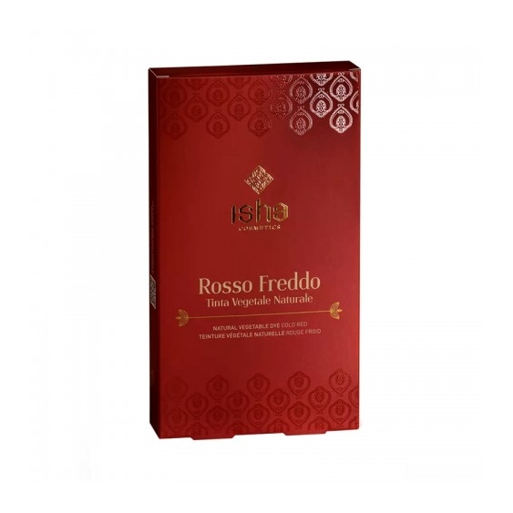 Isha Hennè Rosso Freddo Tinta Vegetale Naturale 100 Ml