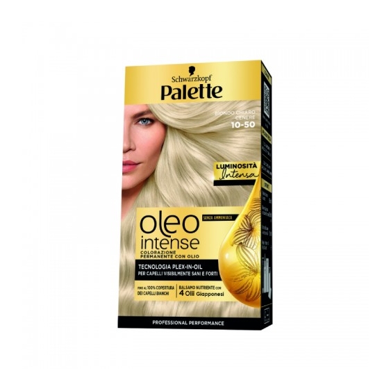Palette Oleo Intense Colorazione Permanente Con Olio N.10-50 Biondo Cenere