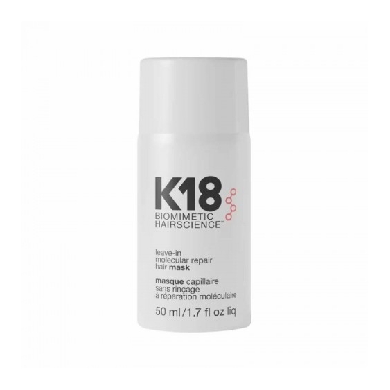 K18 Molecular Repair Hair Mask Maschera Riparatrice Senza Risciacquo 50 Ml