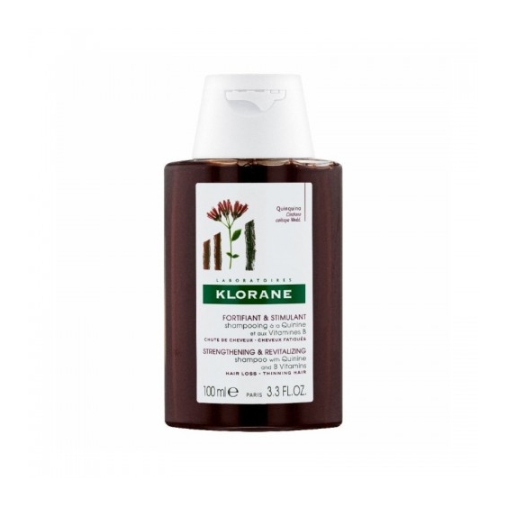 Klorane Shampoo Alla Chinina E Stella Alpina Bio Stimolante E Fortificante 100Ml