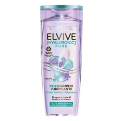L'Oreal Paris Hyaluronic Pure 72H Shampoo Purificante 400 Ml