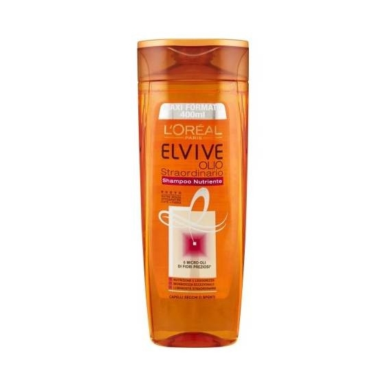 L'Oreal Paris Olio Straordinario Shmapoo Nutriente 400 Ml