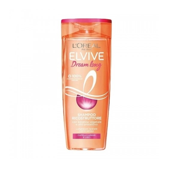 L'Oreal Paris Dream Long Shampoo Ricostruttore Per Capelli Lisci 400 Ml