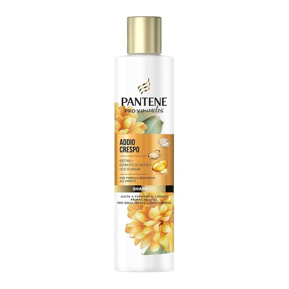 Pantene Pro-V Miracles Addio Crespo Shampoo Per Capelli Crespi 225 Ml