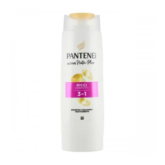 Pantene Pro-V Ricci Perfetti 3 In 1 Shampoo + Balsamo + Trattamento Active Nutri-Plex 250 Ml