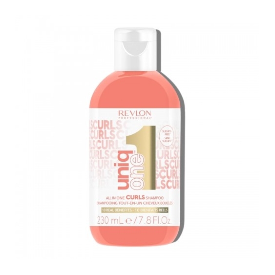 Revlon Uniq One All In One Curls Shampoo Per Capelli Ricci E Mossi 230 Ml