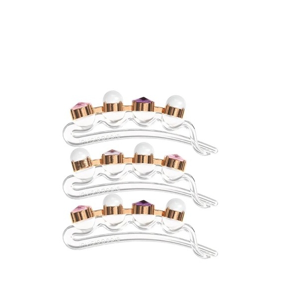 Invisibobble Waver British Royal 3 Fermagli Con Perline To Bead Or Not To Bead