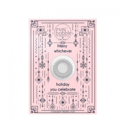 Invisibobble Xmas Greeting Card Original 1 Elastico Per Capelli In Silicone Merry Holiday