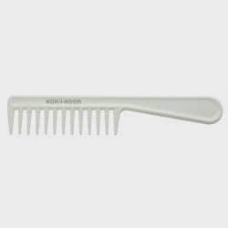 Koh-I-Noor Professionale Pettine Radone Con Manico Bianco
