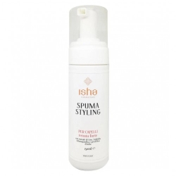 Isha Mousse Styling Ai Semi Di Lino A Tenuta Forte 150 Ml