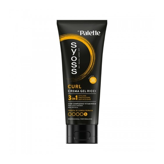 Palette Syoss Curl Crema Gel Ricci 250 Ml