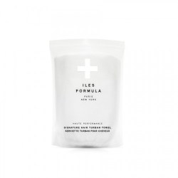 Iles Formula Asciugamano A Turbante Colore Bianco