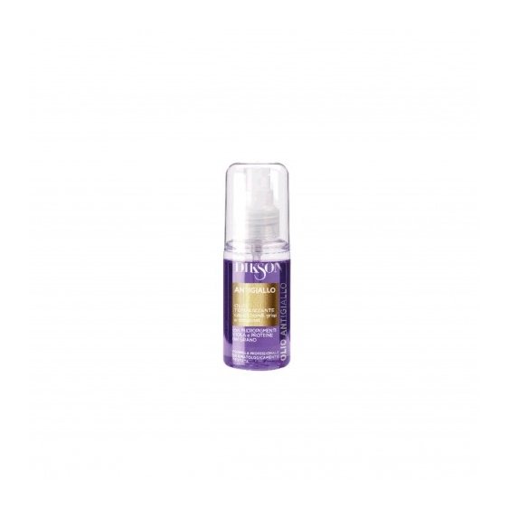 Dikson Antigiallo Olio Tonalizzante Per Capelli Biondi, Grigi E Decolorati 75 Ml