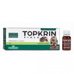 Naturando Topkrin Trattamento Rinforzante Per Capelli Forti E Sani 12 Fiale