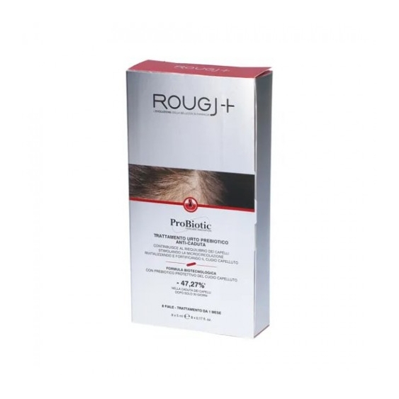 Rougj Trattamento Urto Prebiotico Anti-Caduta 8 Fiale X 5 Ml