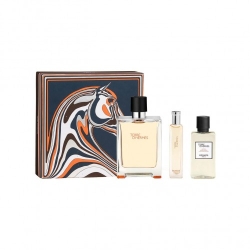 Hermes Cofanetto Terre D'Hermès Eau De Toilette 100 Mk + EdT 15 Ml + Lozione Dopobarba 40 Ml
