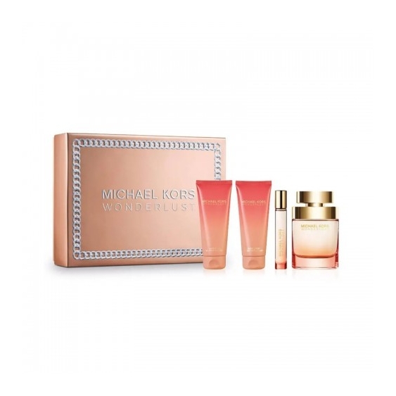 Michael Kors Cofanetto Wonderlust EdP 100+15Ml+Body Lotion 100Ml+Shower Gel 100Ml