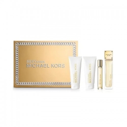 Michael Kors Cofanetto Sexy Amber EdP 100+10Ml+Body Lotion 100Ml+Shower Gel 100Ml