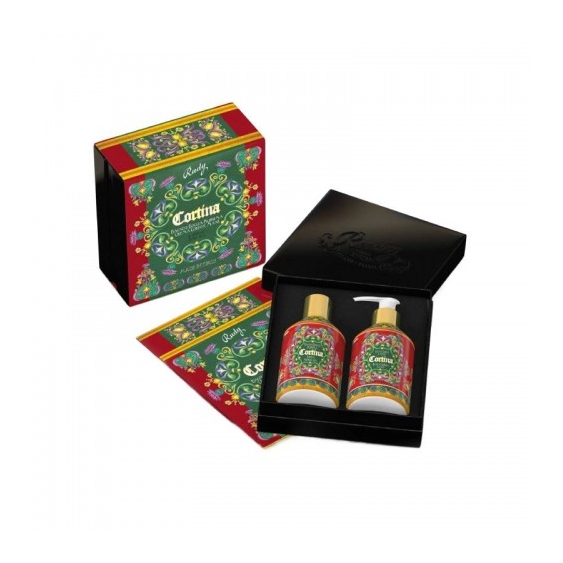 Rudy Cofanetto Cortina Crema Corpo E Mani 250 Ml + Doccia Schiuma 250 Ml