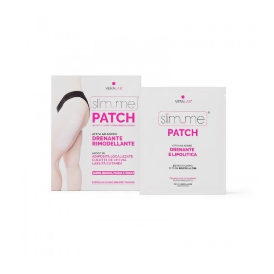 Veralab Slim_Me 4 Patch Corpo Drenanti E Rimodellanti