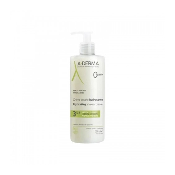Aderma Les Indispensables Crema Doccia Idratante 500 Ml