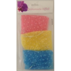 Biffoli Cuffia Per Doccia Set Da 3 Cuffie Colori Assortiti