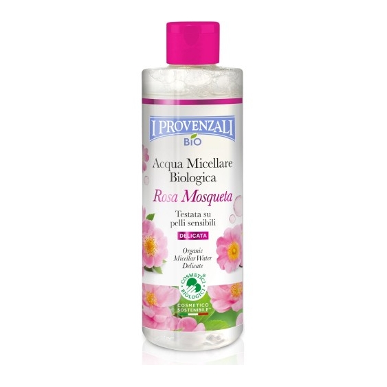 I Provenzali Rosa Mosqueta Acqua Micellare Biologica 400 Ml