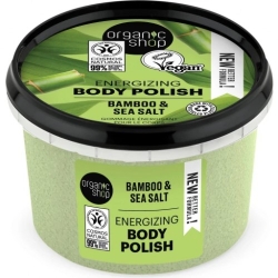 Organic Shop Bamboo E Sale Marino Scrub Corpo Energizzante 250 Ml