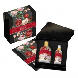 Rudy Nature & Arome Roses Bagno & Docciaschiuma 250 Ml + Acqua Profumata 100 Ml