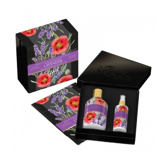 Rudy Nature & Arome Lavander Bagno & Docciaschiuma 250 Ml + Acqua Profumata 100 Ml