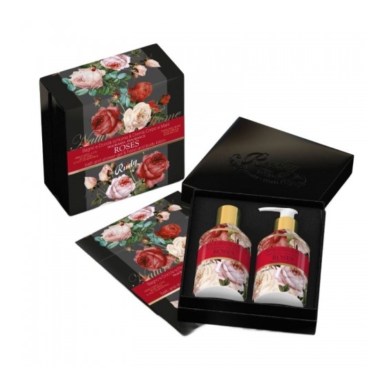 Rudy Nature & Arome Roses Crema Corpo & Mani + Bagno & Doccia Schiuma 250 Ml