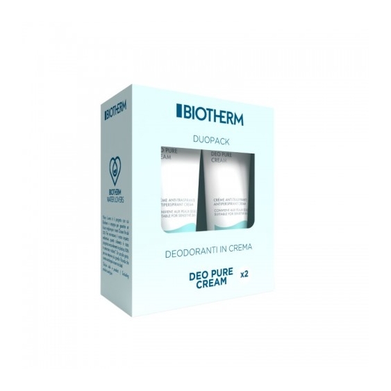 Biotherm Deo Pure Cream Deodoranti In Crema 2 X 75 Ml