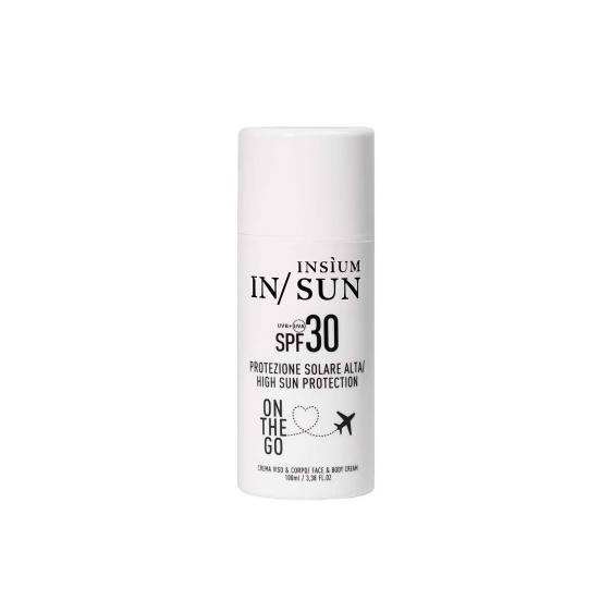 Insium In/Sun SPF 30 On The Go Protezione Solare Alta Viso E Corpo 100 Ml