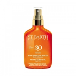 Ligne St. Barth Huile Bronzante Roucou SPF30 Olio Solare Abbronzante 100 Ml Spray